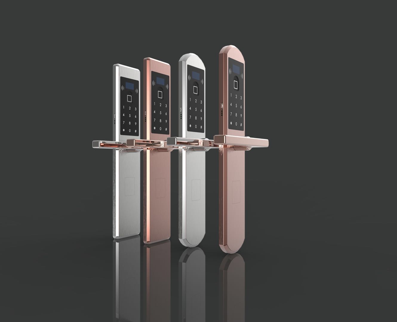 微信小程序蓝牙密码刷卡公寓锁